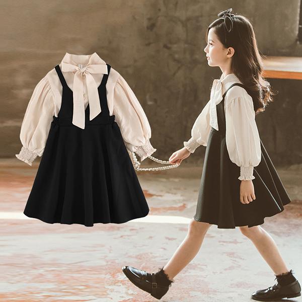 子供スーツ 女の子 キッズ 子供服 2点 セットアップ 上下 ジャンパースカート 入学式 入園式 フ...