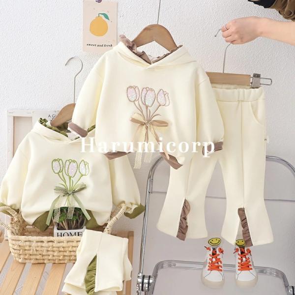 セットアップ キッズ 姉妹 子供服 女の子 男の子 tシャツ 長袖 ロングパンツ おしゃれ 可愛い ...