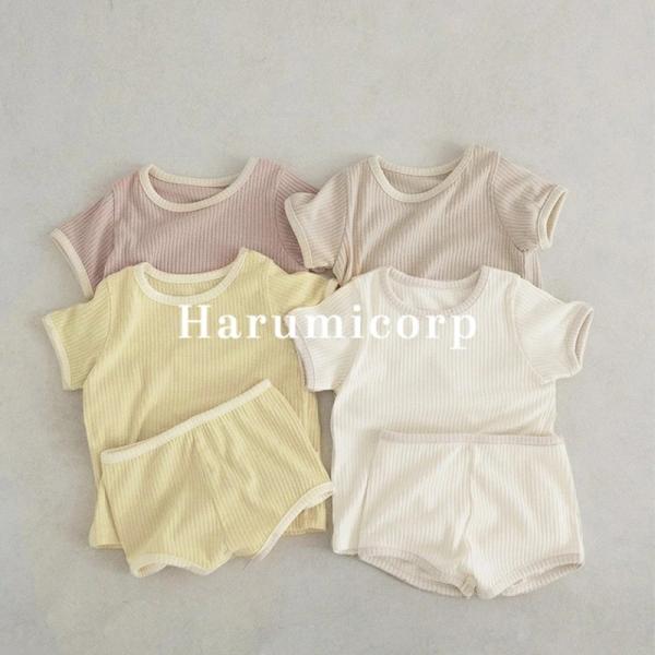 セットアップ キッズ 夏 ベビー服 女の子 男の子 tシャツ 半袖 綿 ショートパンツ 子供服 ジャ...