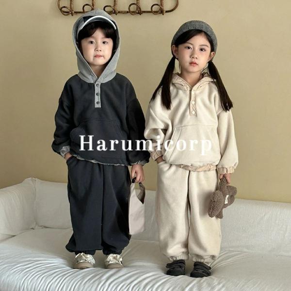 ジャージ 上下 セット キッズ 裏起毛 ジュニア 赤ちゃん スーツ ダンス 衣装 フード付き セット...