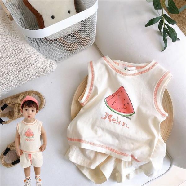 セットアップ キッズ 夏 ベビー服 男の子 女の子 子供服 ジャージ 上下セット tシャツ 綿 ショ...