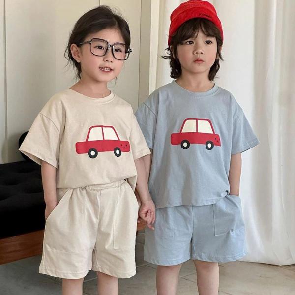 セットアップ キッズ 兄妹 服 ベビー服 ジャージ 上下セット ジュニア 赤ちゃん 子供服 女の子 ...