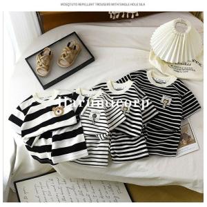 セットアップ キッズ ストライプ ベビー服 ジ...の詳細画像1