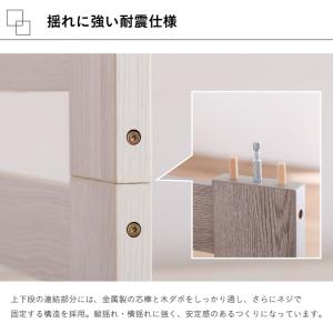 2段ベッド 大人用 2段ベッド シングルベッド...の詳細画像3