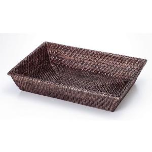 かご バスケットColor Rattan(カラーラタン) お菓子 ラッピング用品 「25-65DB」収納用品 収納グッズ 小物入れ｜eco-kitchen