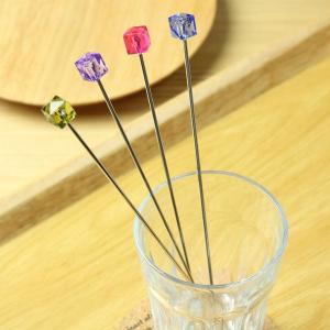 クリスタル マドラーマドラー ステンレス おしゃれ かわいいグリーン