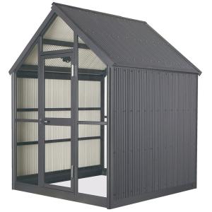 スワン商事 折りたたみ温室(屋外用) FGO-900L型 ステンカラー色 : 環境