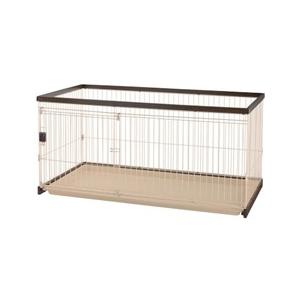 リッチェル（Richell） 木製お掃除簡単ペットサークル 120-60 ダーク