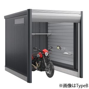 ハーレーライダーに人気！4重ロックバイクガレージ ボックスシェロー(S
