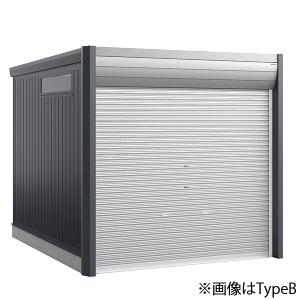 イナバ物置 バイクガレージ アルシアフィット DM-2630HDB 一般型 TypeB 土間タイプ 車庫 屋外 倉庫 [製品5年保証]