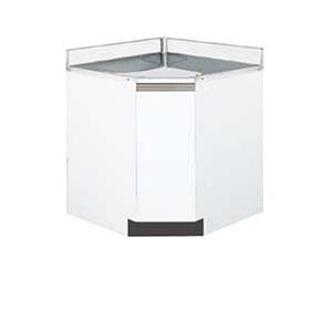 イースタン工業 CM2-75CT 隅調理台 [間口75cm 奥行55cm 高さ80cm］