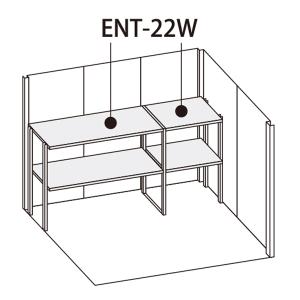 物置 屋外 タクボ物置 リジュー LS-2215用オプション背面棚｜eco-life