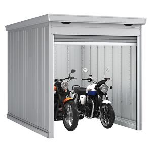 ＢＯXシェローＳバイク車庫 ハーレーライダーに人気！4重ロックバイクガレージ ボックスシェロー(S