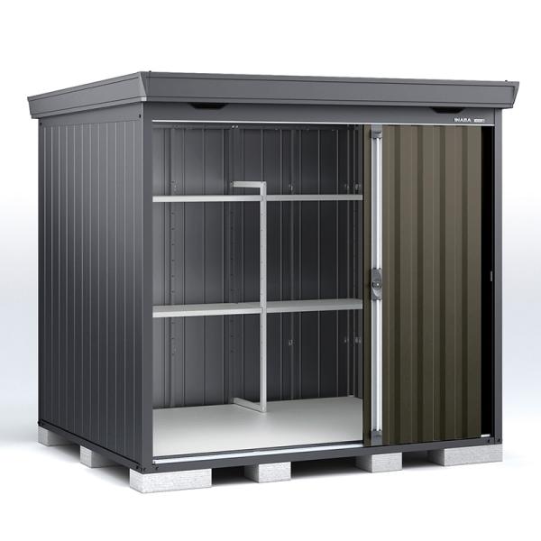 物置 屋外 イナバ物置フォルタ FS-2218SF 一般型  スタンダード 本体：フランネルグレー ...