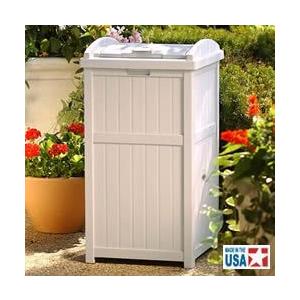 サンキャスト ウッディーダストボックス(ホワイト) Trash Hideaway GH1732