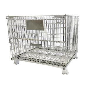 新品 メッシュパレット 800×1000×850 網カゴ 網パレット 鉄 