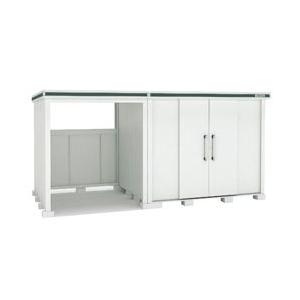 ヨドコウ 物置 屋外 ヨド物置 物置 エルモコンビ LMDS-2218+LKDS1818 