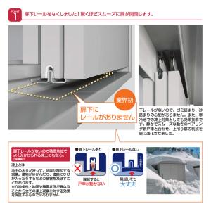 ヨド物置 ヨドコウ 物置 エルモ LMD-22...の詳細画像4