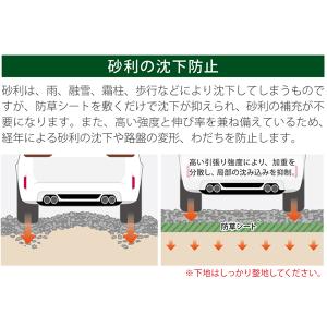 プランテックス 防草シート 240ブラック/ブ...の詳細画像4