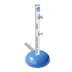 リードフックポール(オーバル) ノーマル据置式 LFP-DG01 φ450 上:ランドッグ 下:ボー...