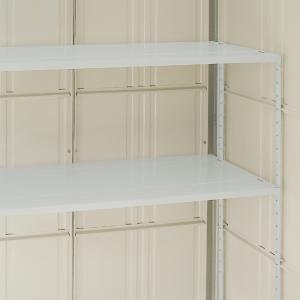 タクボ物置 共通オプション NHT-S15S 側面別売棚 : くらしの収納
