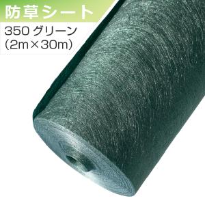 ザバーン 防草シート 350グリーン 2m×30m グリーンフィールド 除草 個人宅配送不可