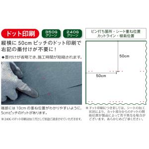 ザバーン 防草シート 350グリーン 2m×3...の詳細画像3