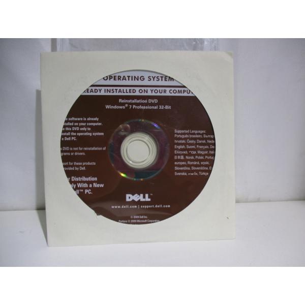 DELL Operating System Windows7 Professional SP1 32...