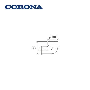 CORONA（コロナ） エコキュート 脚部化粧カバー CTU-FC20 : エコラブ