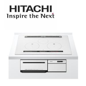 日立 HT-M200XTF(W) 幅60cm 3口IH IHクッキングヒーター オールメタル対応 パールホワイト