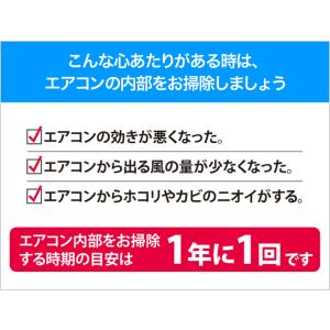 スイスイクリーン エアコン内部クリーナー 2本...の詳細画像5