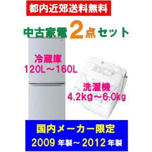 家電セット 新生活 2点セット 国内メーカー 冷蔵庫 洗濯機...