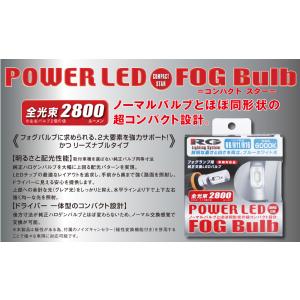 RACING GEAR（レーシングギア） RG LEDフォグバルブ H8/H11/H16 6500K