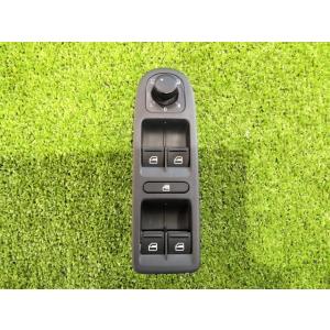 VW ゴルフ DBA-1KCBZ パワーウインドウスイッチ TSIトレンドライン LA7W  BUR...