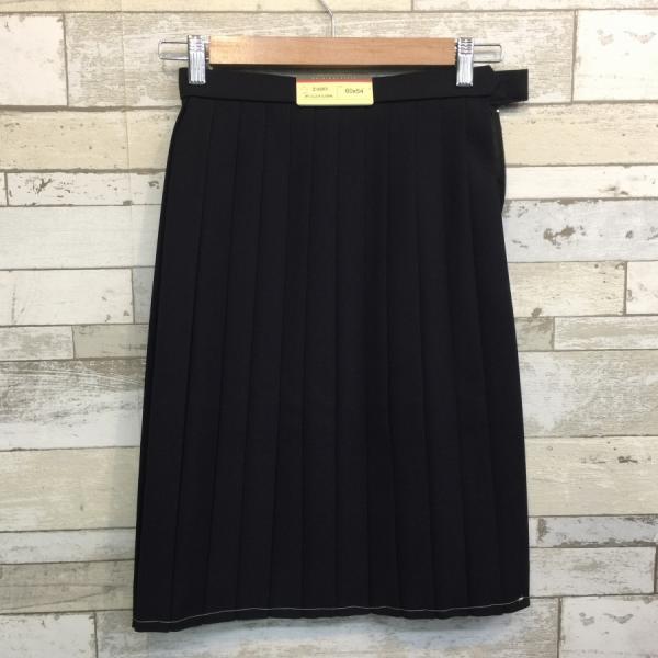 日本製 在庫限り 桜SAKURA 24本ひだ 冬スカート 濃紺 ポリエステル100％ 丸洗いOK 中...