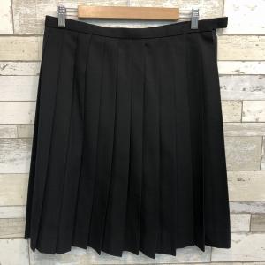 ランクB】冬スカート ボックスヒダ NIKKE 75×59 紺 ウール50％ 中学生