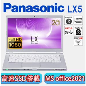 Let's note ノートパソコン panasonic Let's CF-LX6 第7世代Corei5