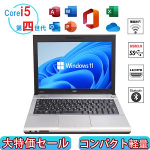 中古ノートパソコン 軽量1 高性能Corei5第四世代 HDMI ノートパソコン Bluetooth...