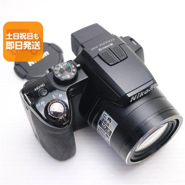 超美品 COOLPIX P100 ブラック 即日発送 Nikon デジカメ デジタルカメラ 本体 あ...