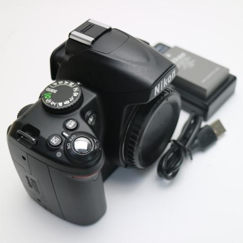 超美品 Nikon D3000 ブラック ボディ 即日発送 Nikon デジタル一眼 本体 あすつく...