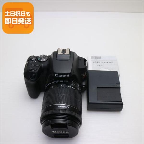 美品 EOS Kiss X10 EF-S18-55 IS STM レンズキット ブラック 即日発送 ...