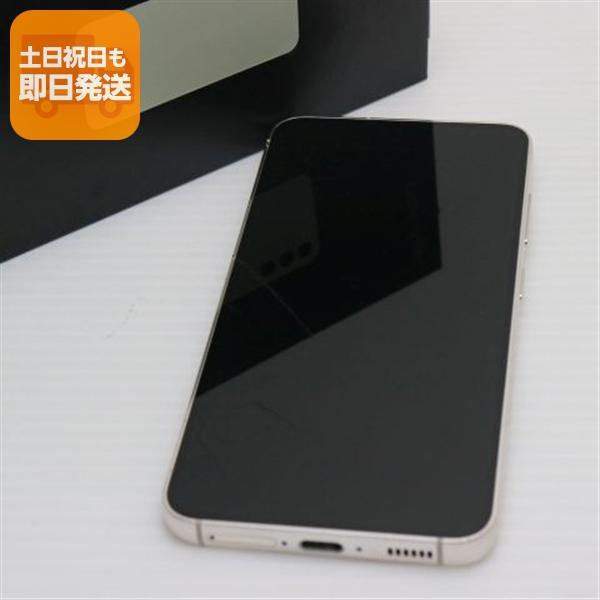 良品中古 SC-51D Galaxy S23 クリーム DoCoMo スマホ SAMSUNG 即日発...