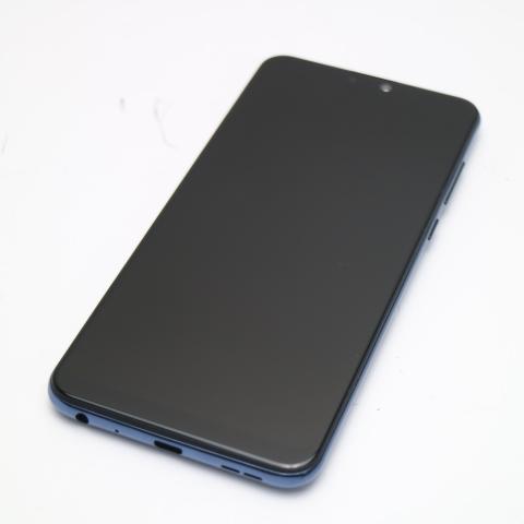 新品同様 ZenFone Max Pro M2 ZB631KL ミッドナイトブルー スマホ 本体 白...