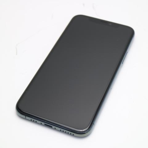 美品 SIMフリー iPhone 11 Pro 256GB ミッドナイトグリーン スマホ 本体 あす...