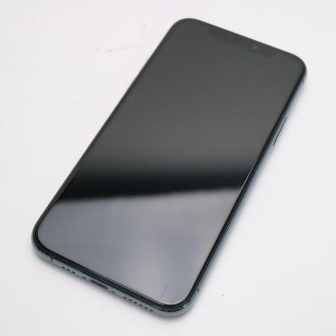 美品 SIMフリー iPhone 11 Pro 256GB ミッドナイトグリーン スマホ 本体 あす...