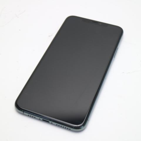 良品中古 SoftBank iPhone 11 Pro Max 64GB ミッドナイトグリーン スマ...