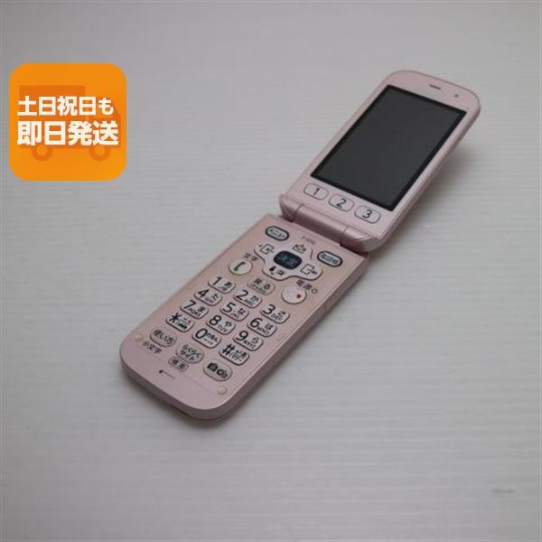 美品 F-01G らくらくホン ベーシック4 ピンク 即日発送 ガラケー DoCoMo 富士通 本体...