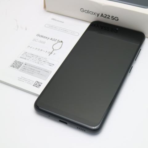 新品同様 SC-56B Galaxy A22 5G ブラック スマホ 白ロム 本体 即日発送 土日祝...