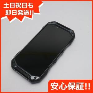 新品同様 KYV46 TORQUE G04 ブラック  スマホ 本体 白ロム 中古
