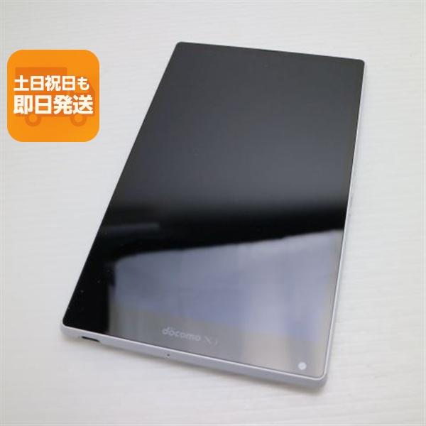 美品 SH-06F AQUOS PAD ホワイト 即日発送 タブレットSHARP DoCoMo 本体...